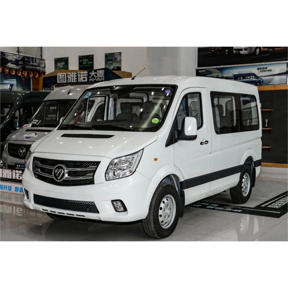 Best Selling Foton Basket Vans Cargo Truck Cheap Car Vans for Sale